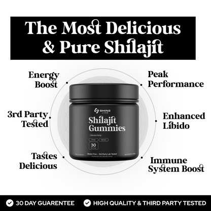 Shilajit & Manuka Honey Wellness Gummies