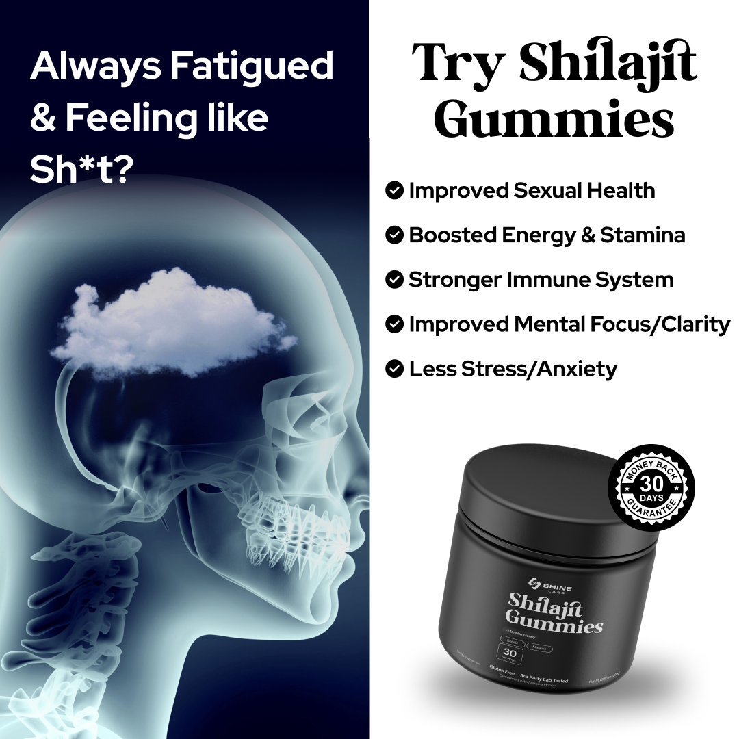 Shilajit & Manuka Honey Wellness Gummies